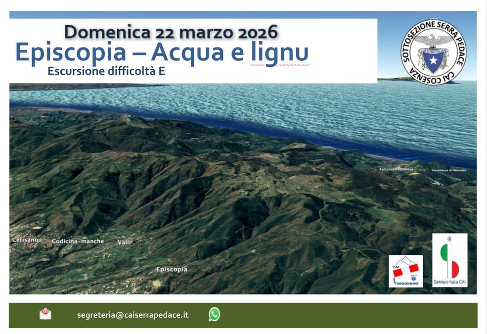 Immagine dell'escursione Episcopia - Acqua e lignu 2026